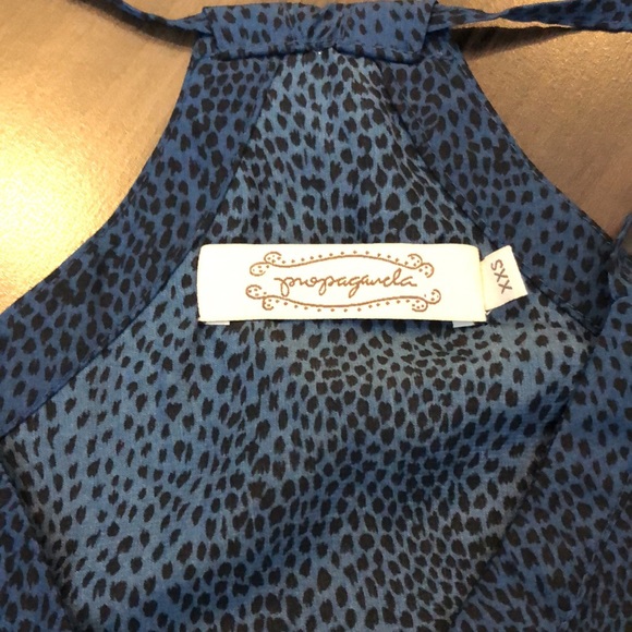 PROPAGANDA Leopard printed tank top - Picture 2 of 3